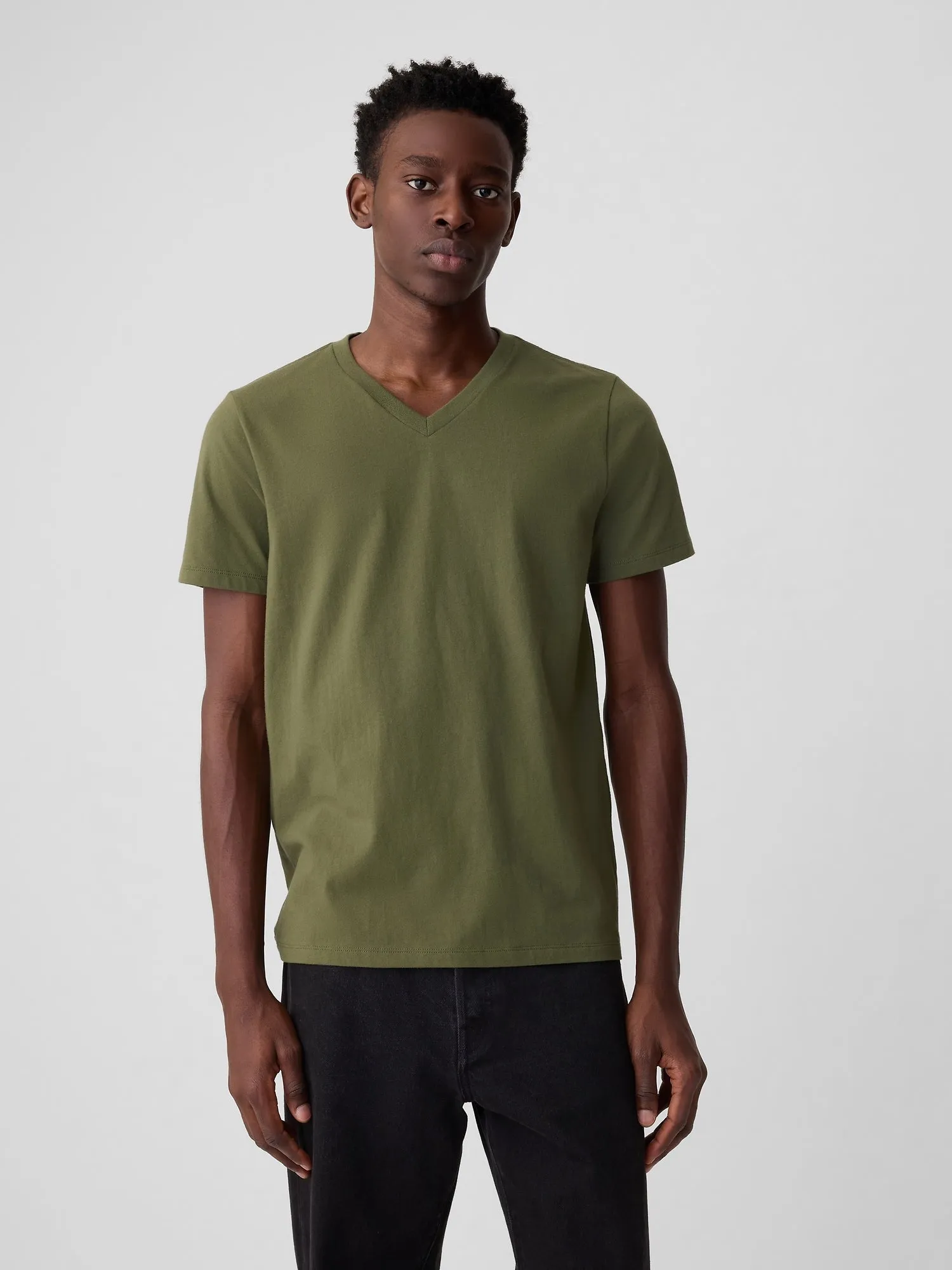 Cotton Standard V T-Shirt