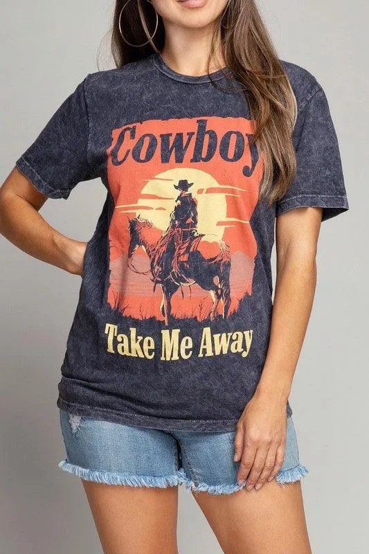 Cowboy Take Me Away Tshirt