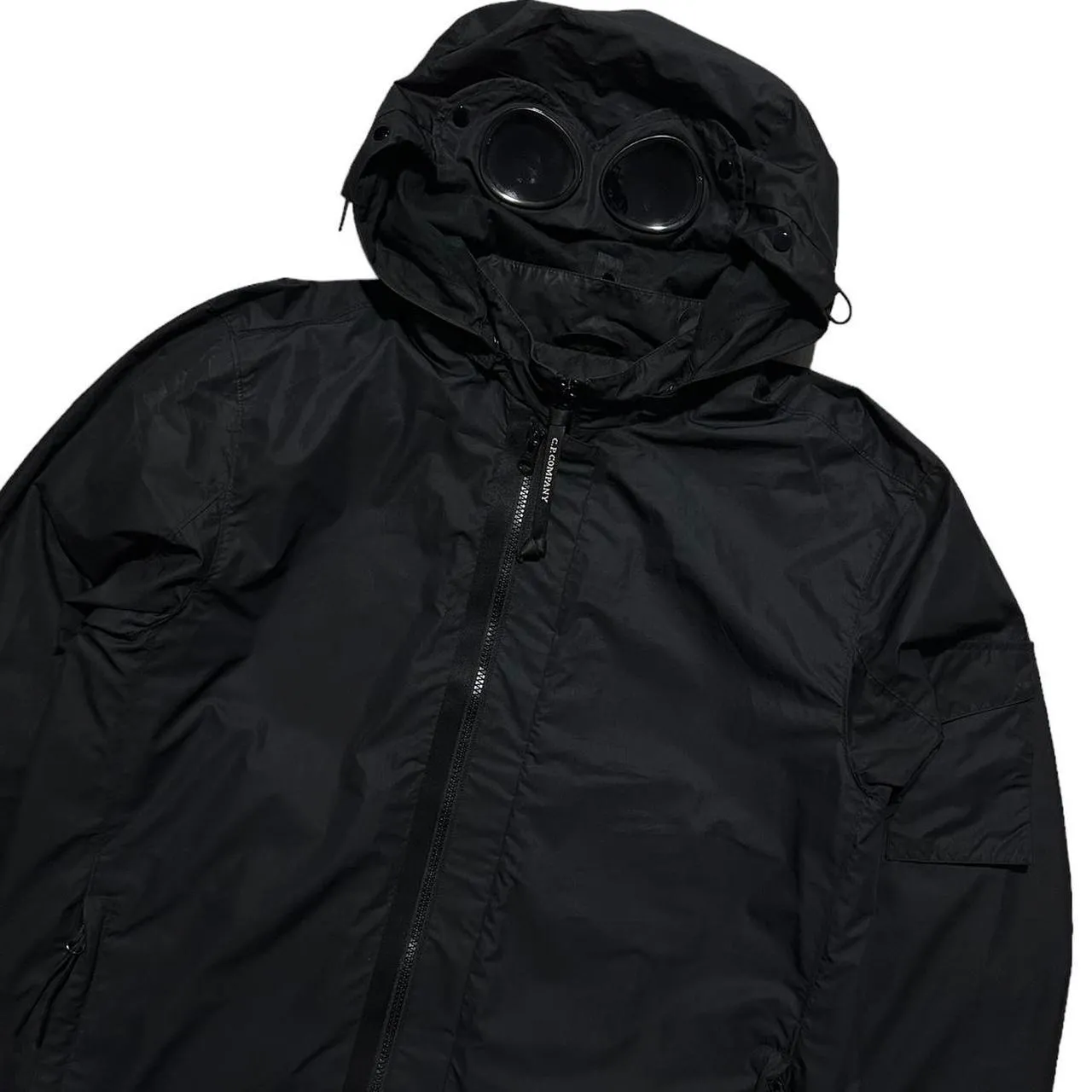 CP Company Black Micro-M Goggle Jacket