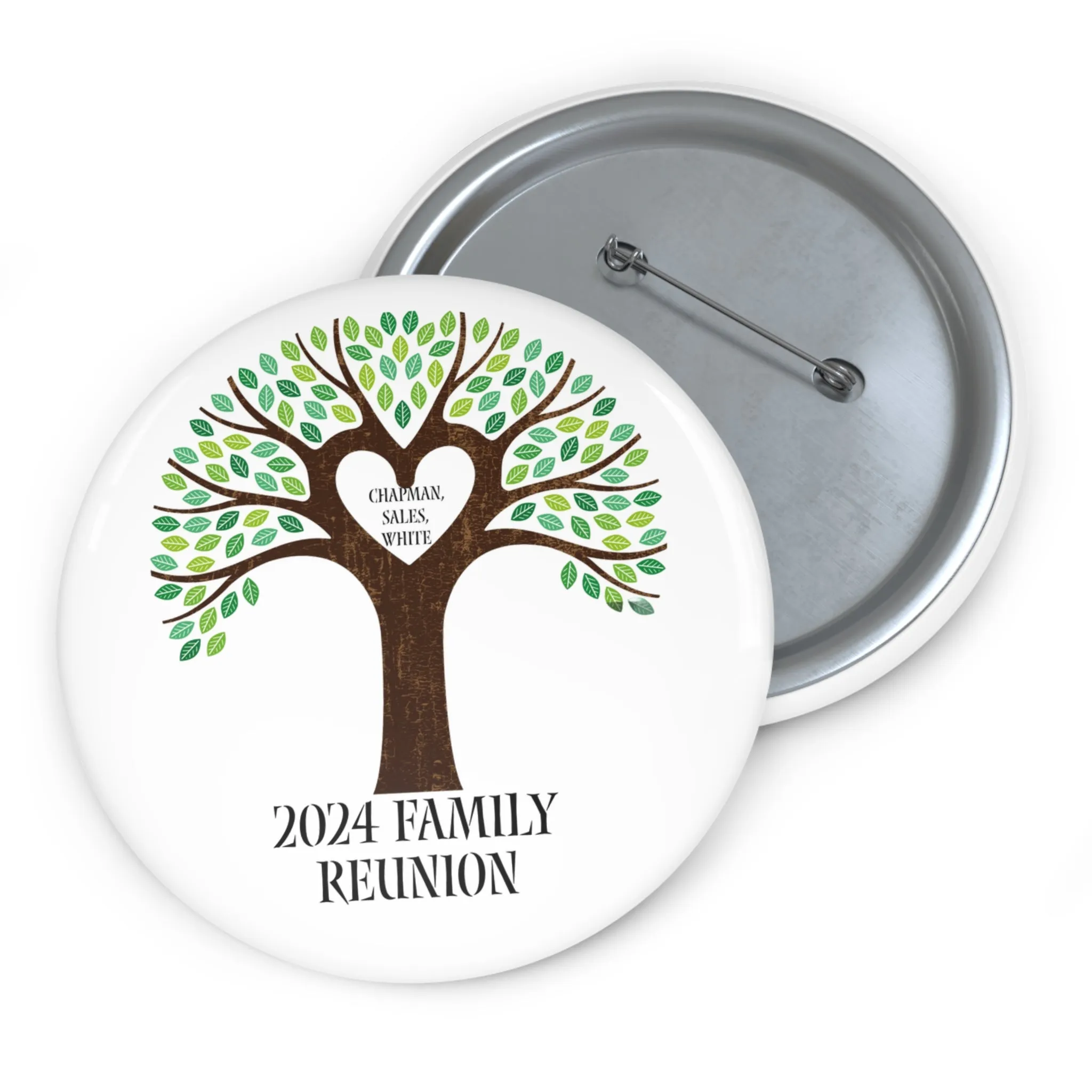 CSW 2024 Family Reunion Custom Pin Buttons