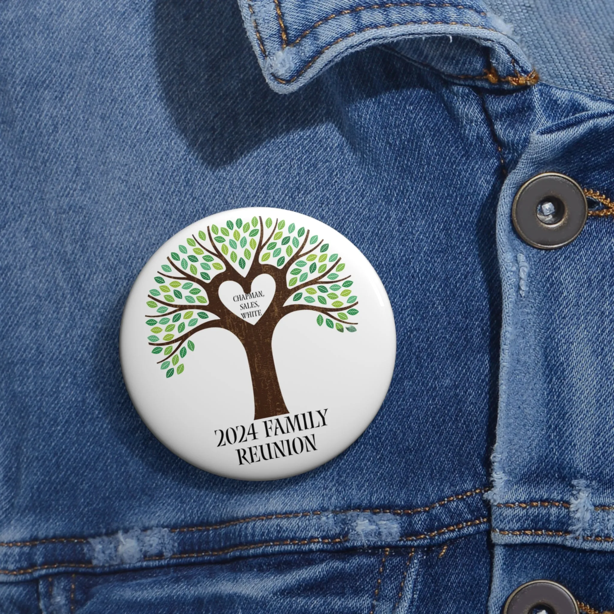 CSW 2024 Family Reunion Custom Pin Buttons