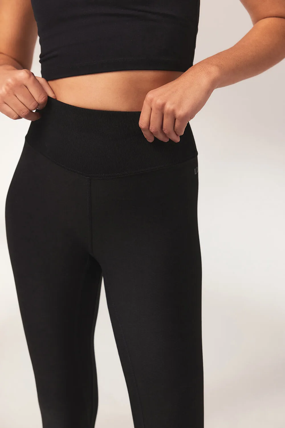 Curve Ultimate Soft-Touch High Waisted Leggings - Black