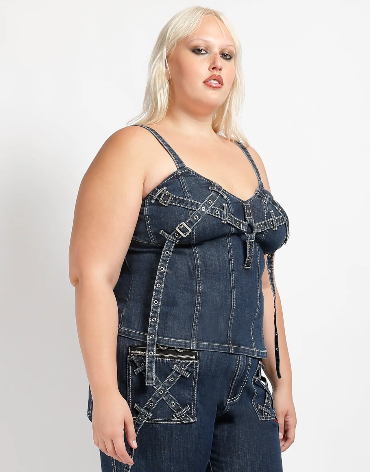 CURVE X-DENIM CORSET