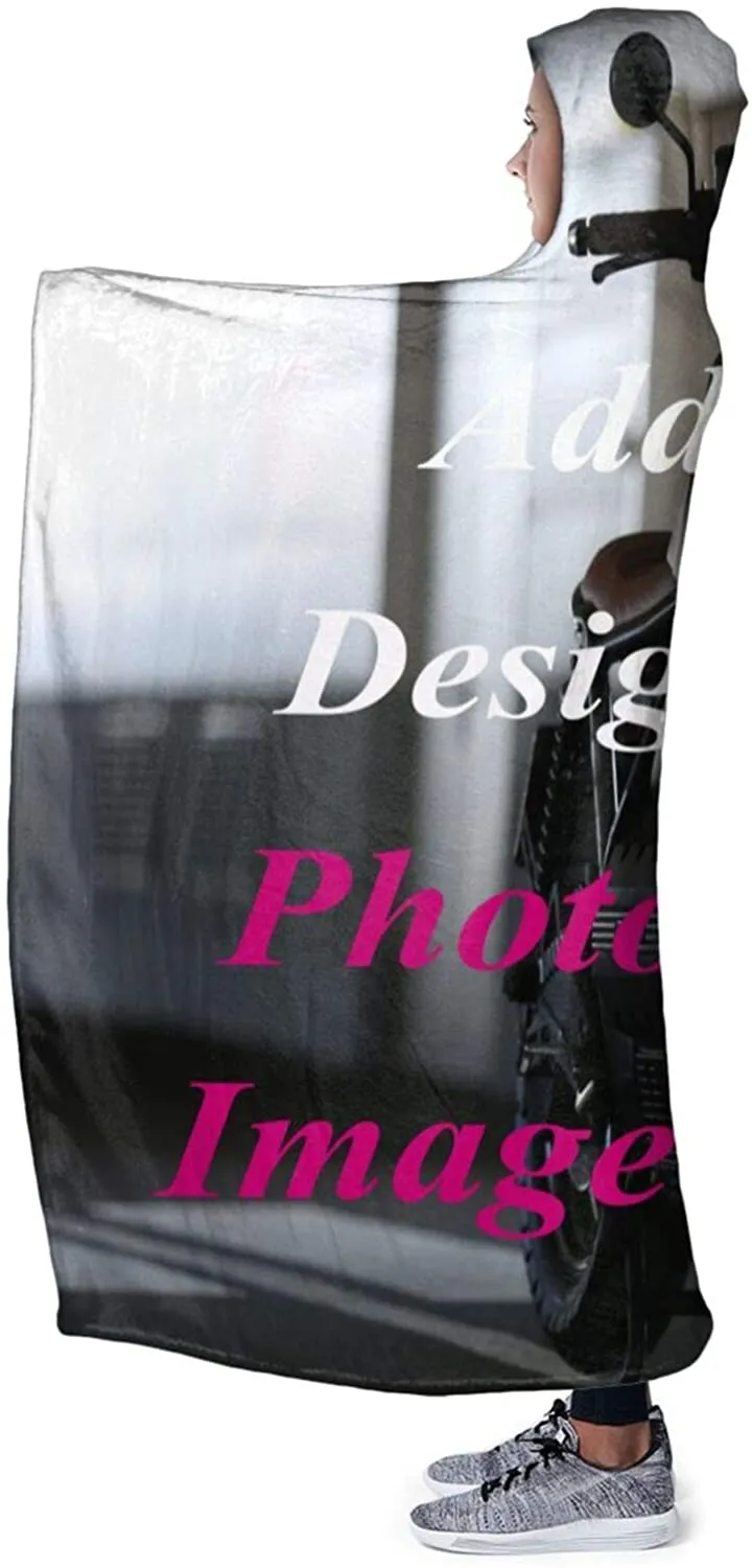 Customized Blanket with Personalized Text and Picture