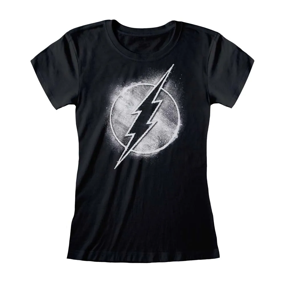 DC Comics The Flash Distressed Mono Logo T-Shirt