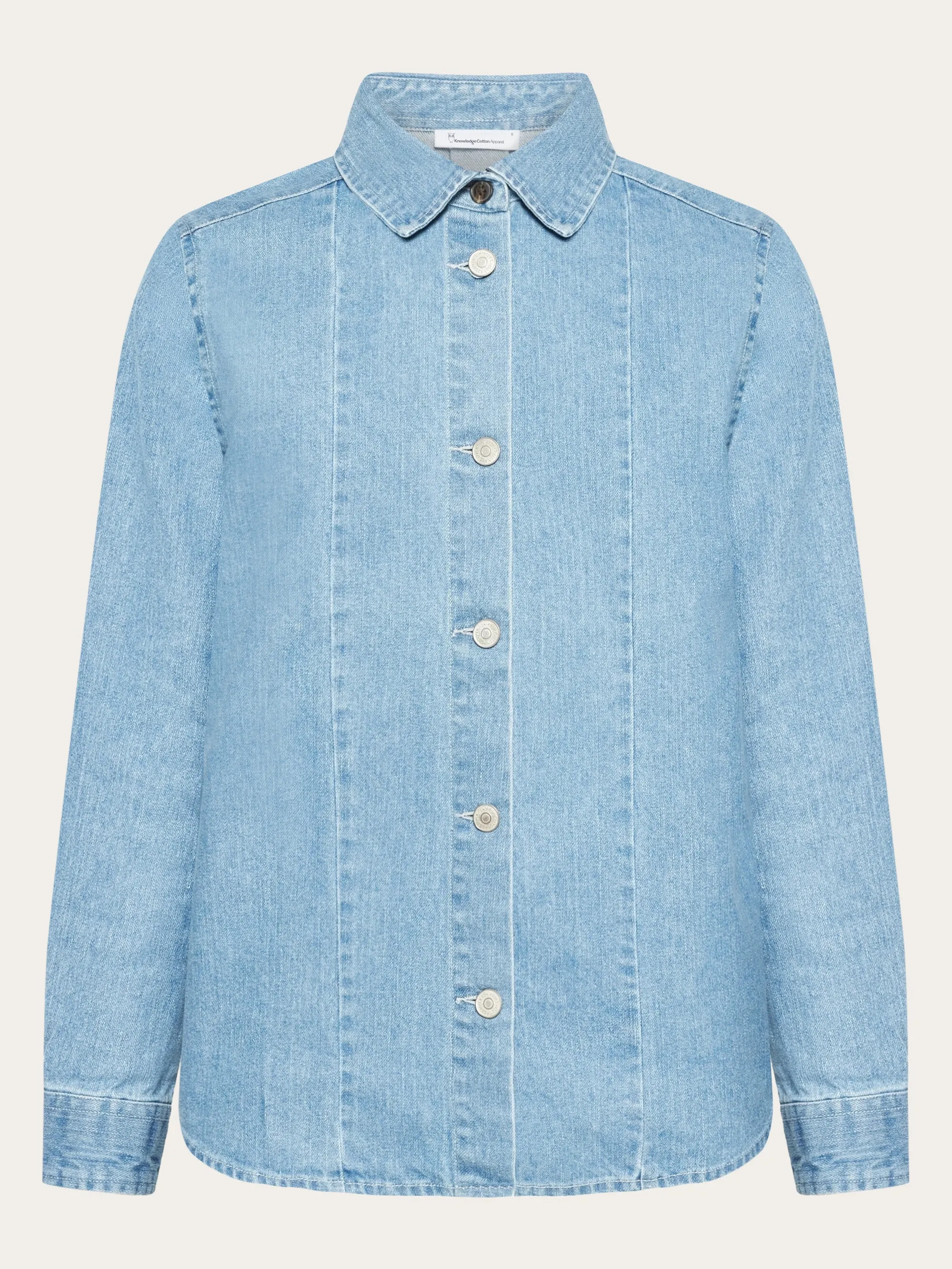 Denim shirt - GOTS/Vegan - Light Blue denim