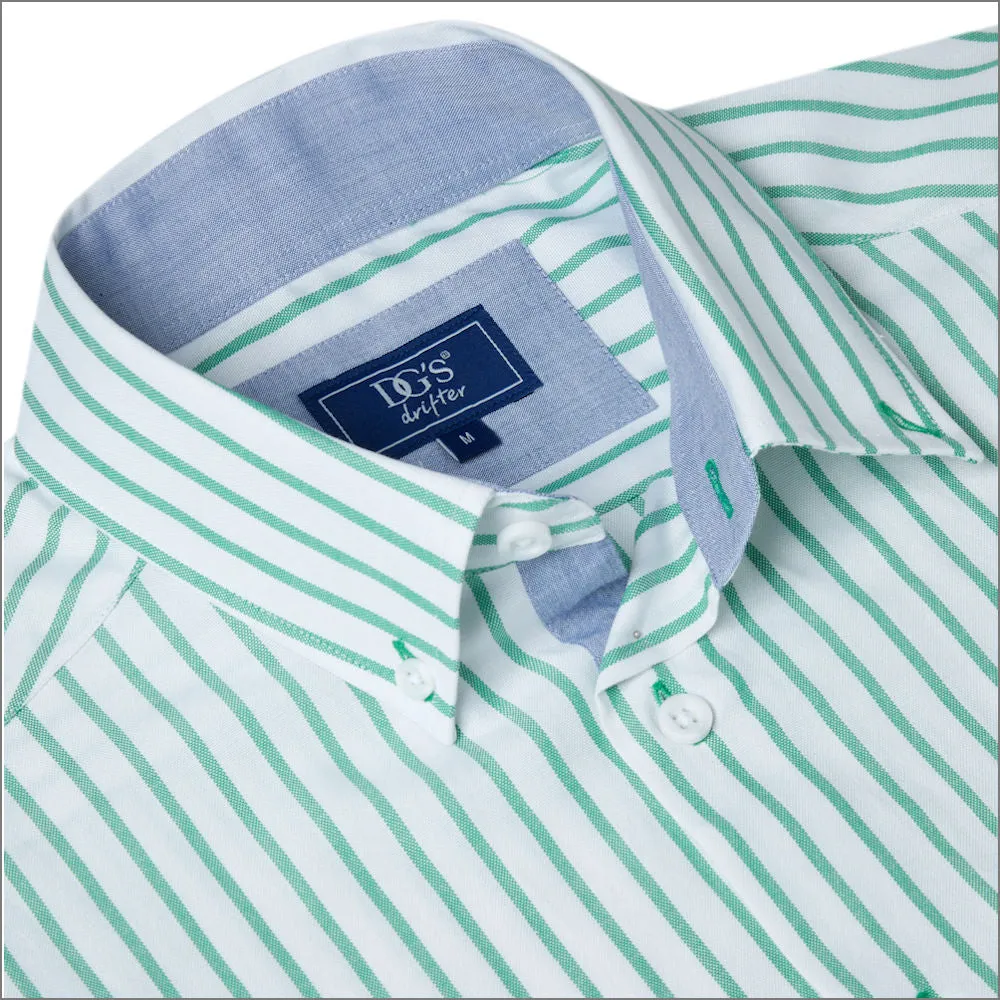 Dg's Green Stripe SS Shirt^