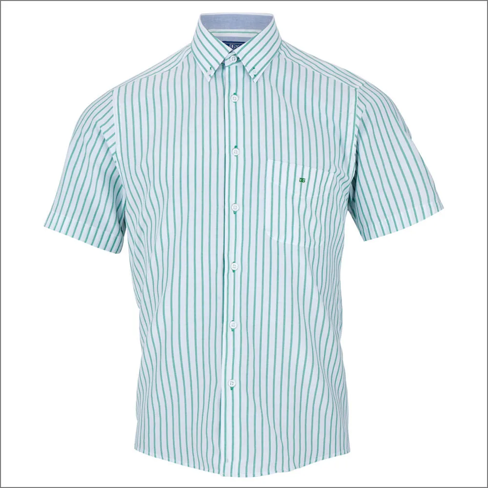 Dg's Green Stripe SS Shirt^