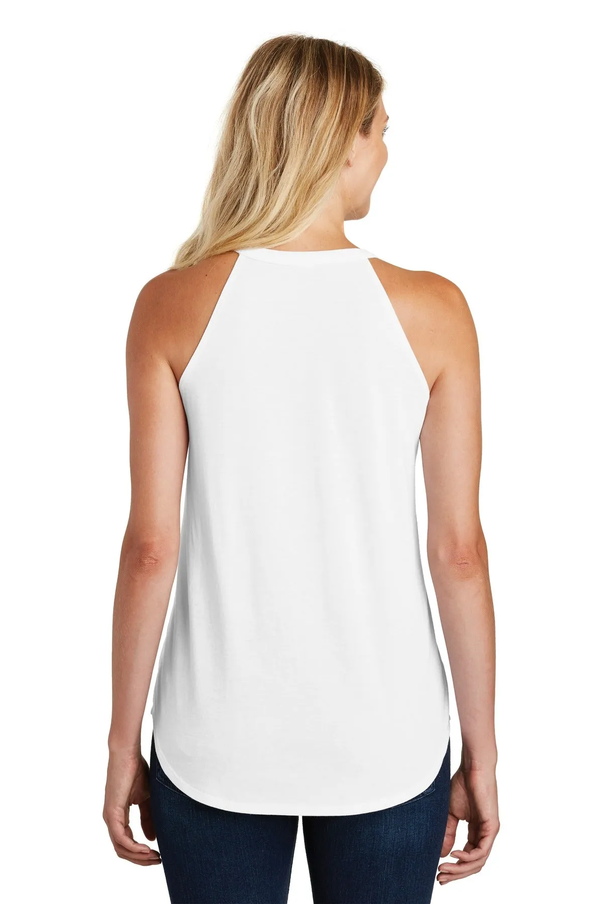 District Women's Perfect Tri Rocker Tank. DT137L