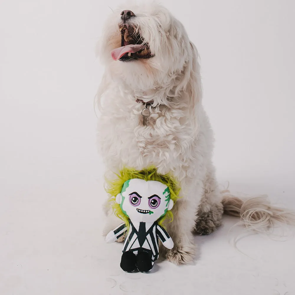 Dog Toy Squeaker Plush - Beetlejuice Standing Pose