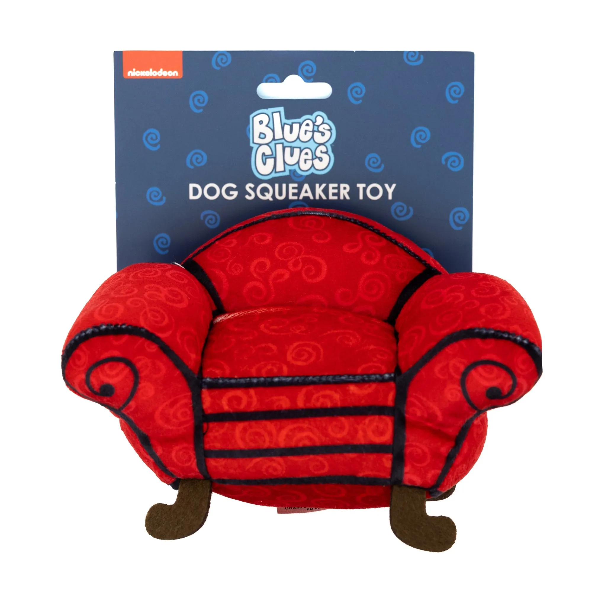 Dog Toy Squeaker Plush - Blue's Clues Thinking Chair Replica