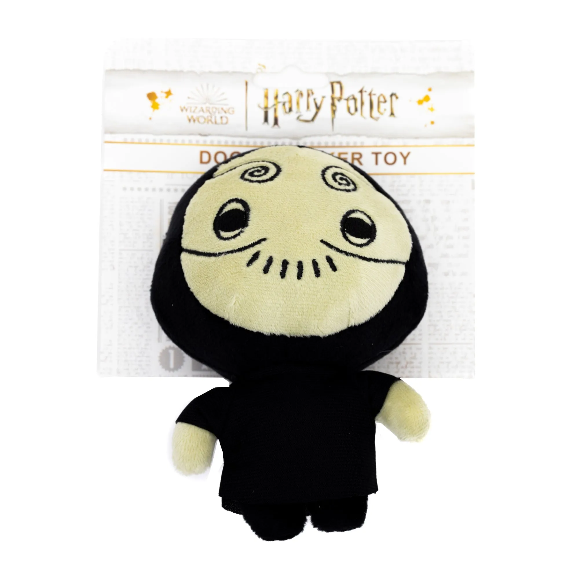 Dog Toy Squeaker Plush - Harry Potter Chibi Death Eater Full Body Pose