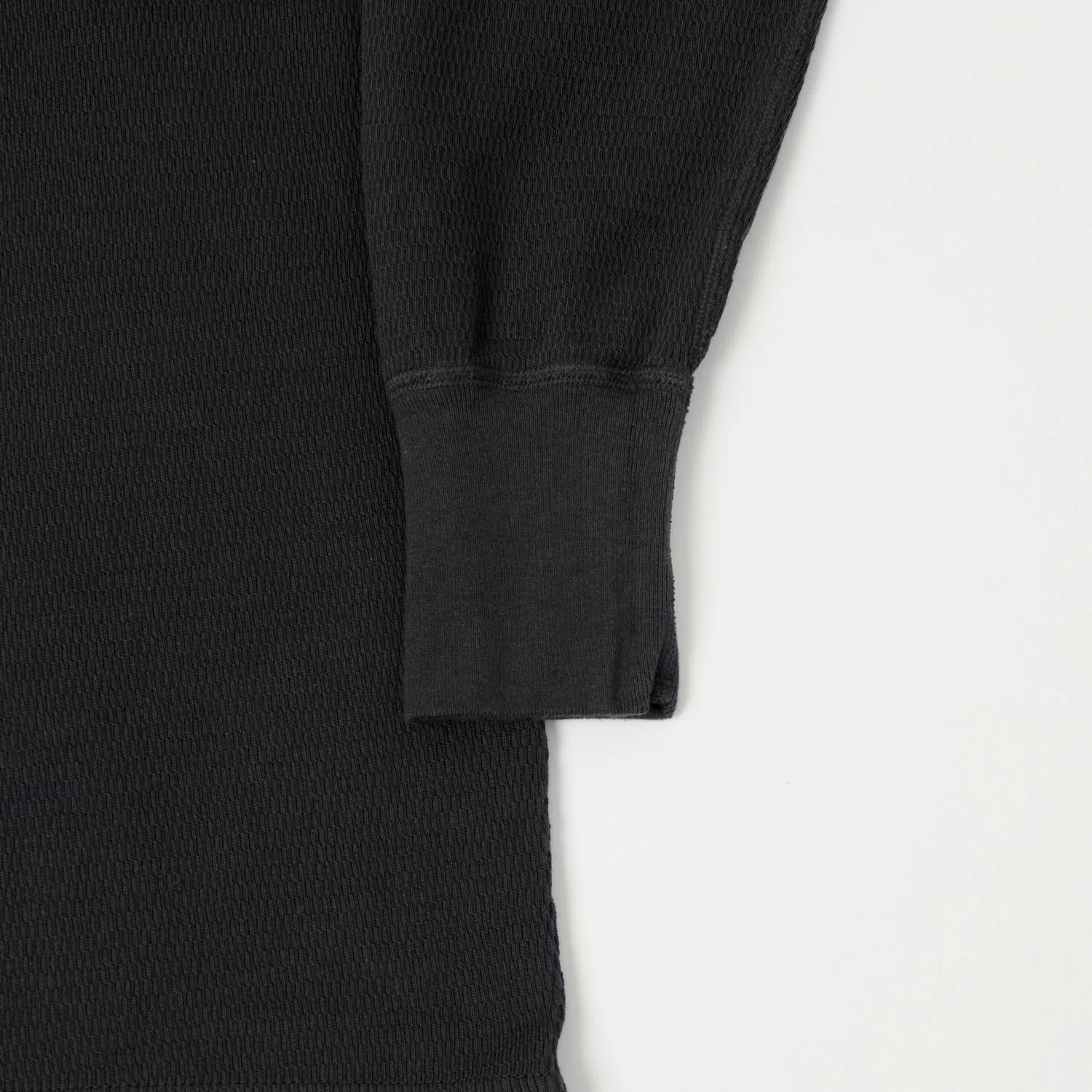 Dubbleworks L/S Thermal Crew Tee - Black