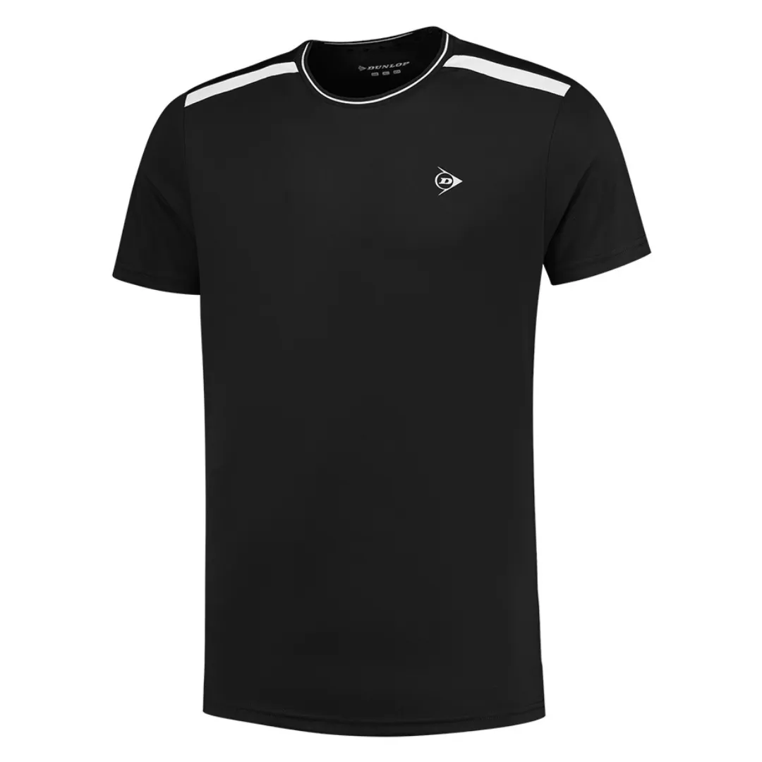 Dunlop Club Men Crew Tee - Black/White