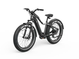 EB50 Ranger 26" Step Over Electric Mountain Bike - Black