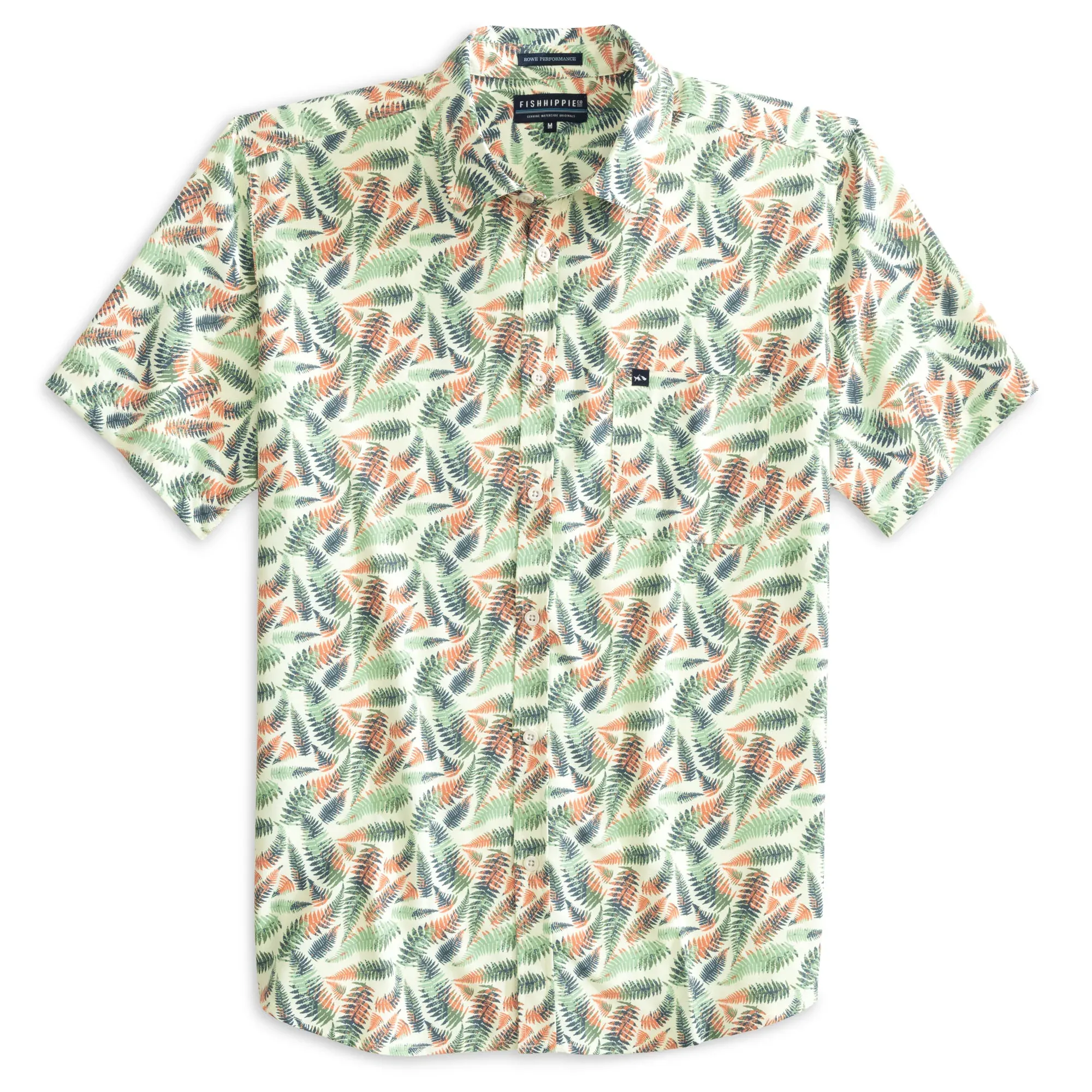 Fish Hippie Rowe Printed SS Woven