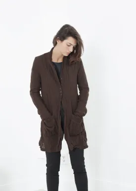 Ghost Wool Jacket in Brown -UEB