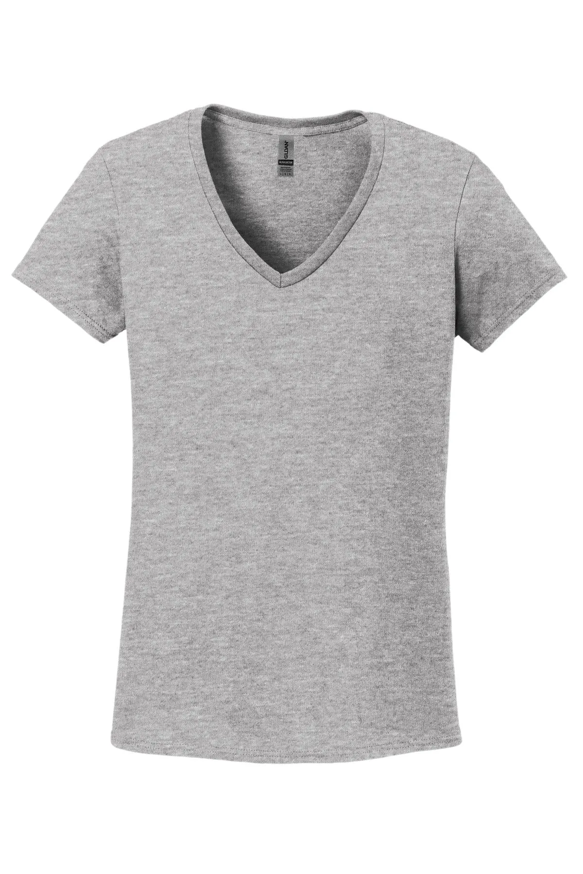 Gildan Ladies Heavy Cotton™ 100% Cotton V-Neck T-Shirt. 5V00L