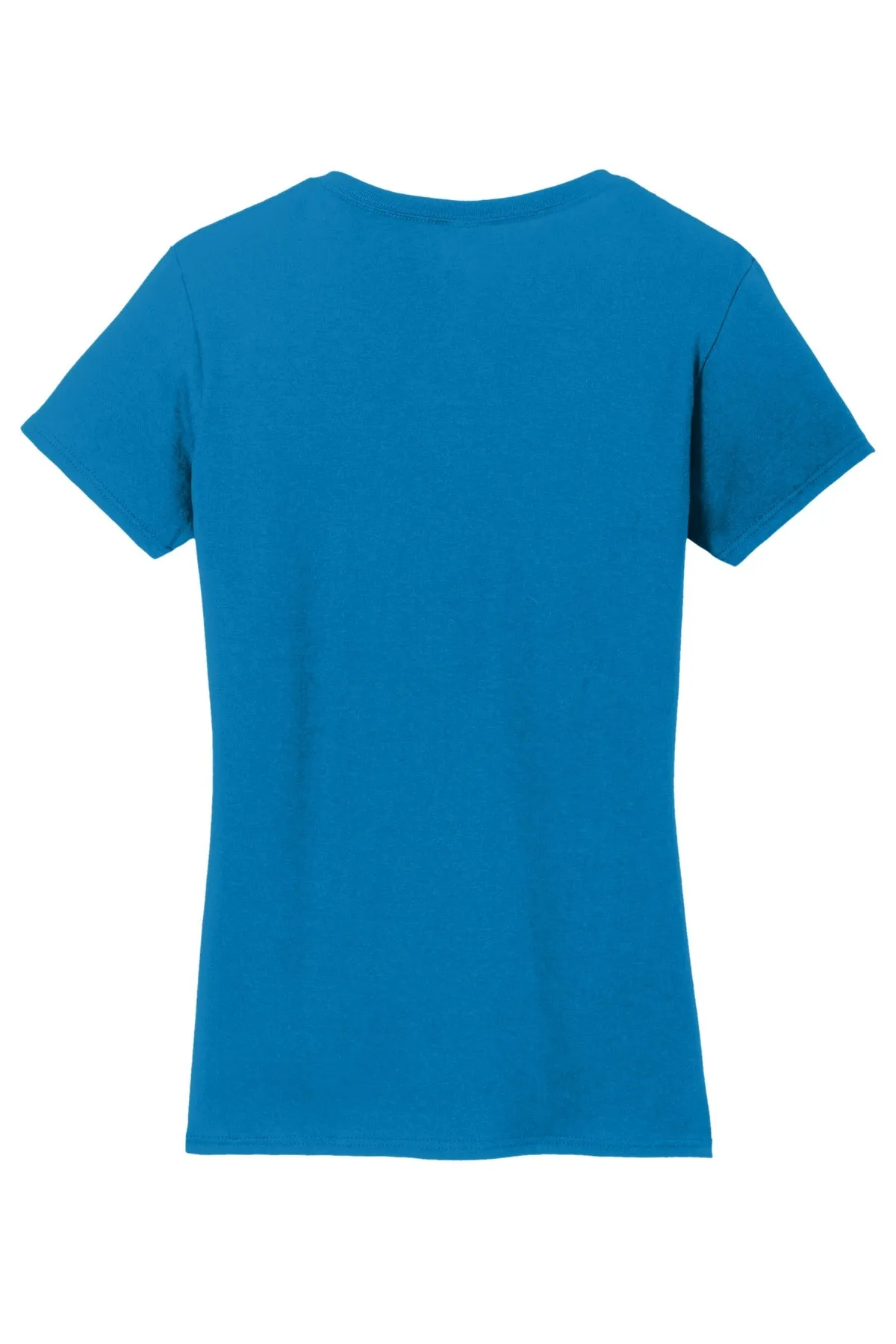 Gildan Ladies Heavy Cotton™ 100% Cotton V-Neck T-Shirt. 5V00L