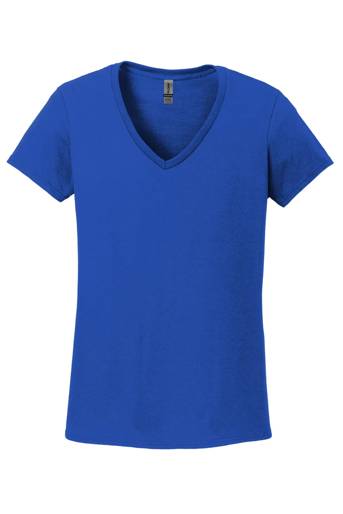 Gildan Ladies Heavy Cotton™ 100% Cotton V-Neck T-Shirt. 5V00L