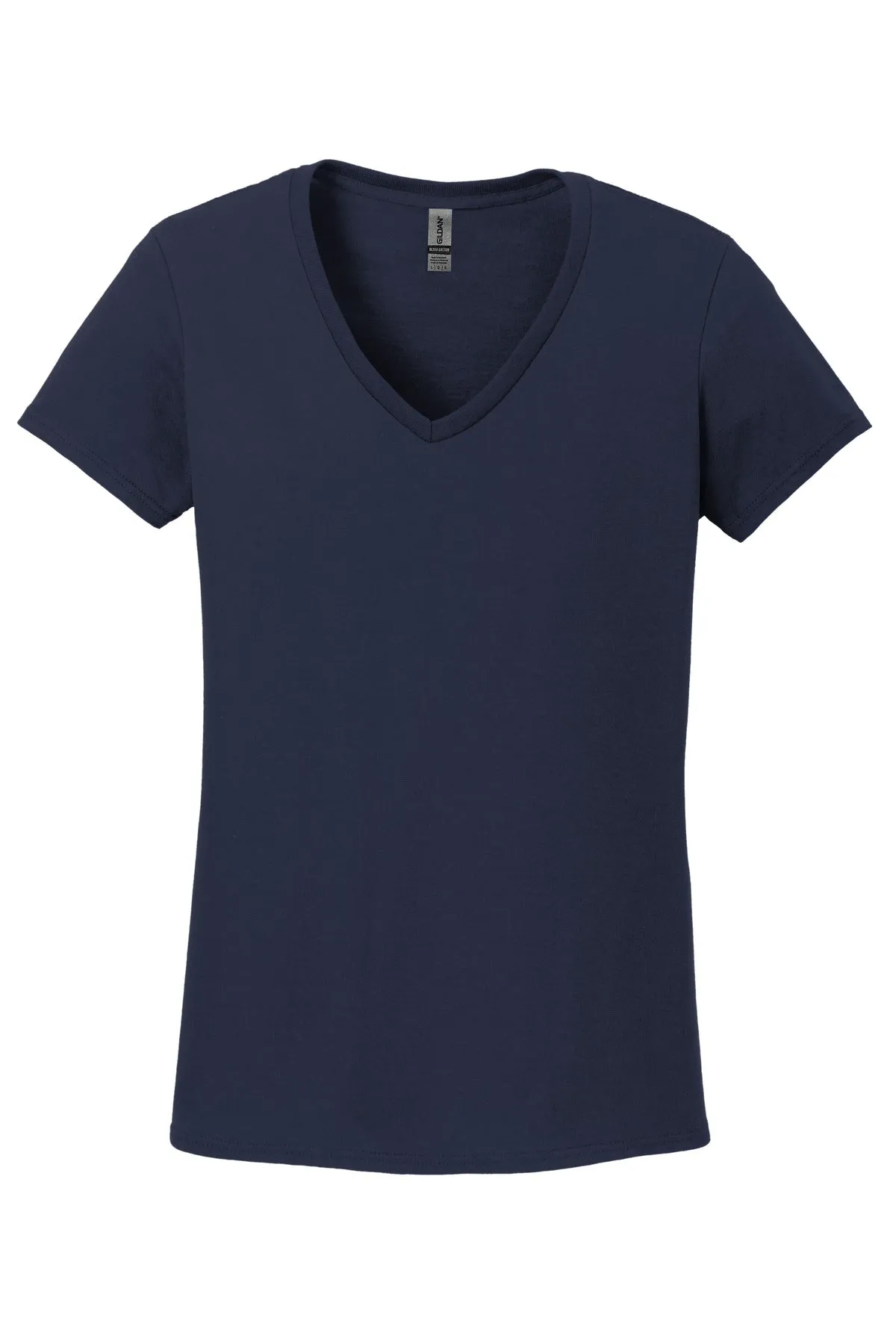 Gildan Ladies Heavy Cotton™ 100% Cotton V-Neck T-Shirt. 5V00L