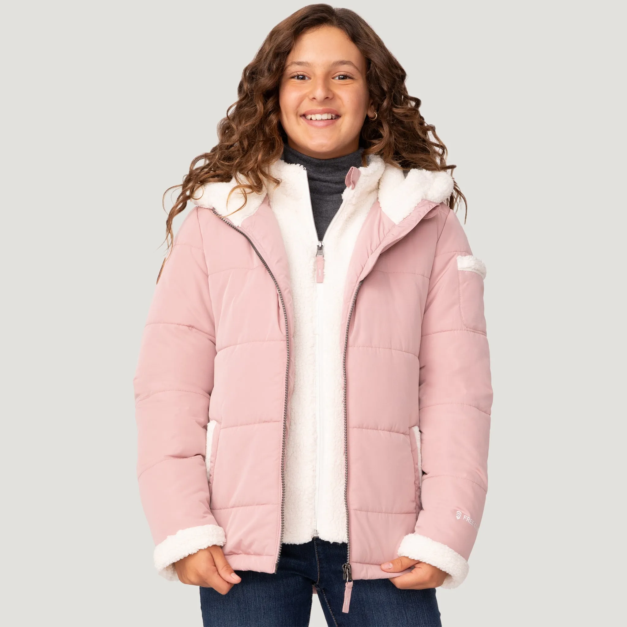 Girls' Stratus Lite Bib Puffer Jacket