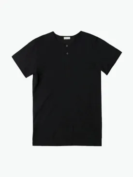 Grandad Organic Cotton T-shirt Black