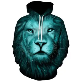 Green Night Lion