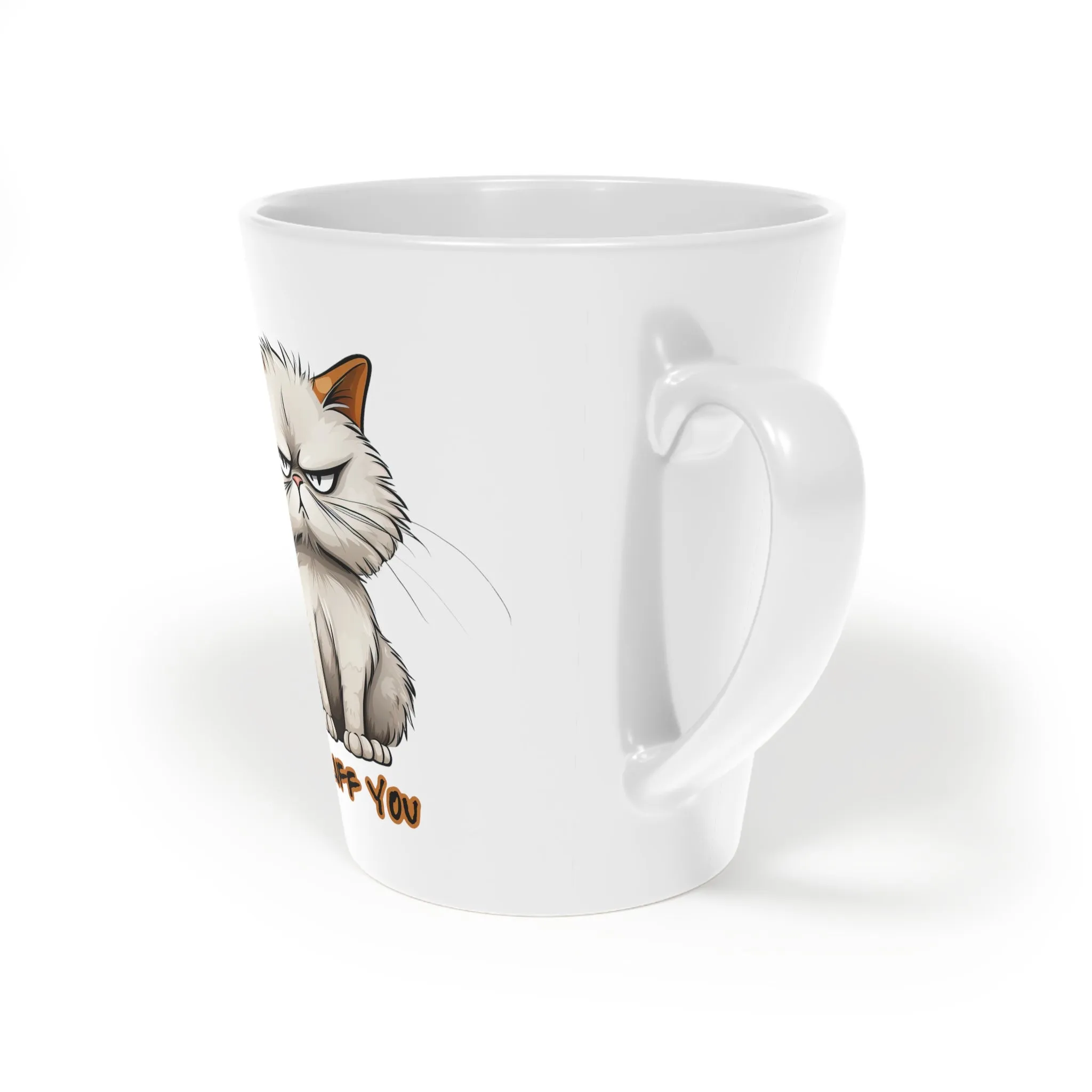 Grumpy Cat Latte Mug, 12oz