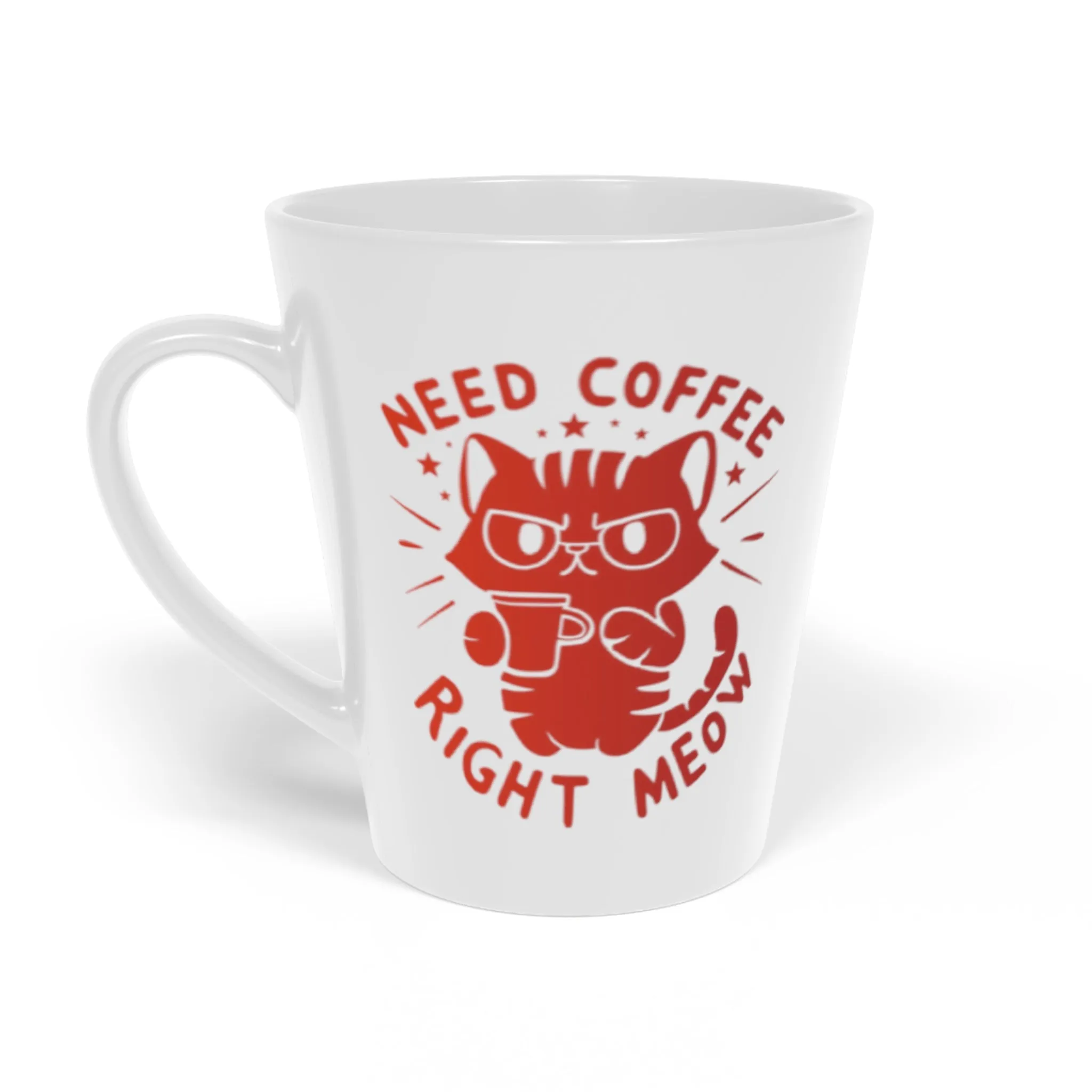 Grumpy Cat Latte Mug, 12oz