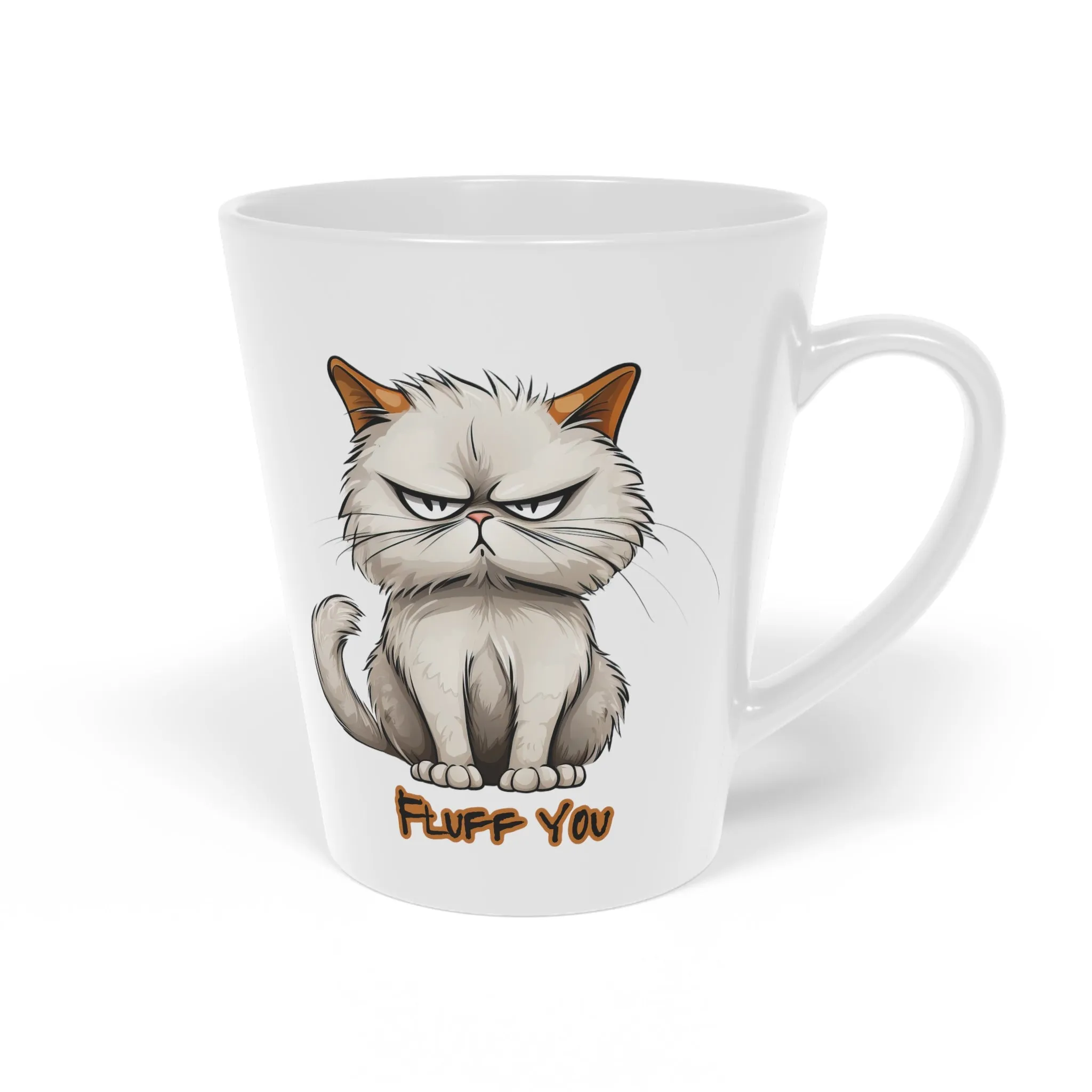 Grumpy Cat Latte Mug, 12oz