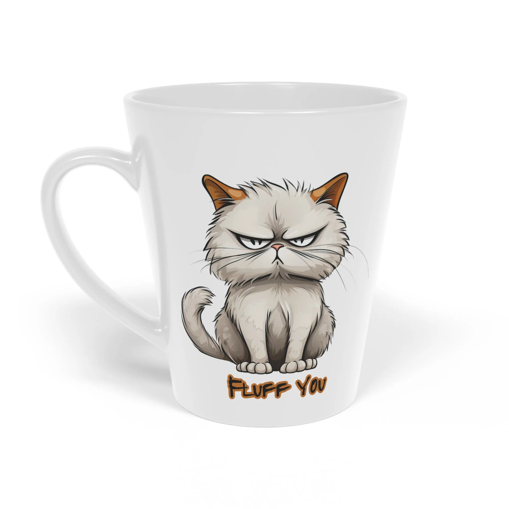 Grumpy Cat Latte Mug, 12oz