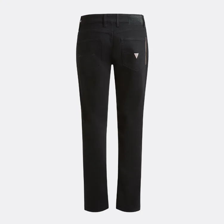 GS - Men 'Black' Stretchable Slim Fit Jeans GS88