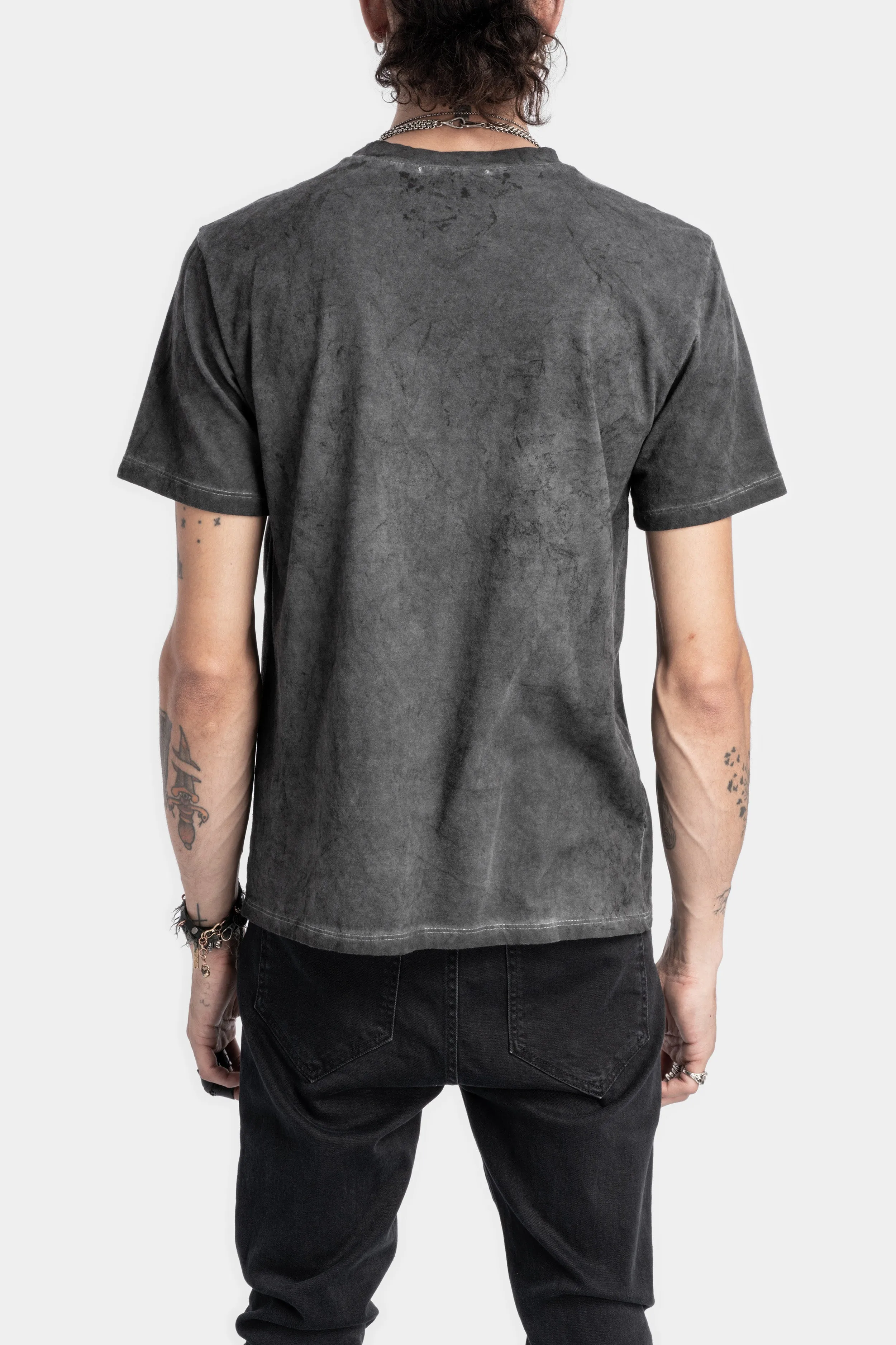 Hand dyed cotton t-shirt