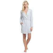 Heather Grey 36" Hooded Robe