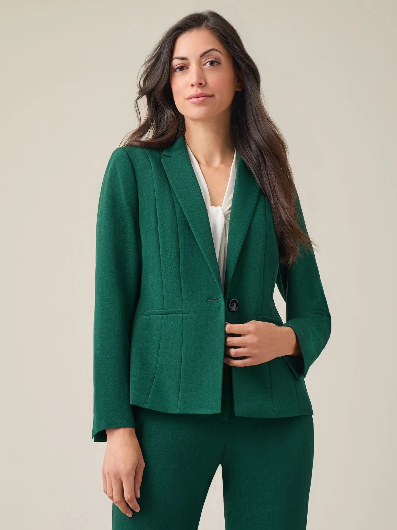 Holly Jacket, Iconic Stretch Crepe