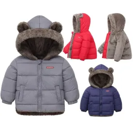 Hooded Fleece Jacket for Kids