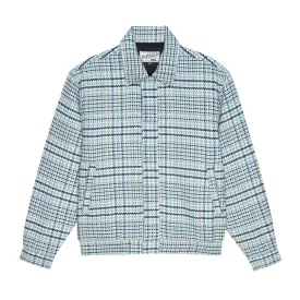 Houndstooth Weekend Jacket - Blue