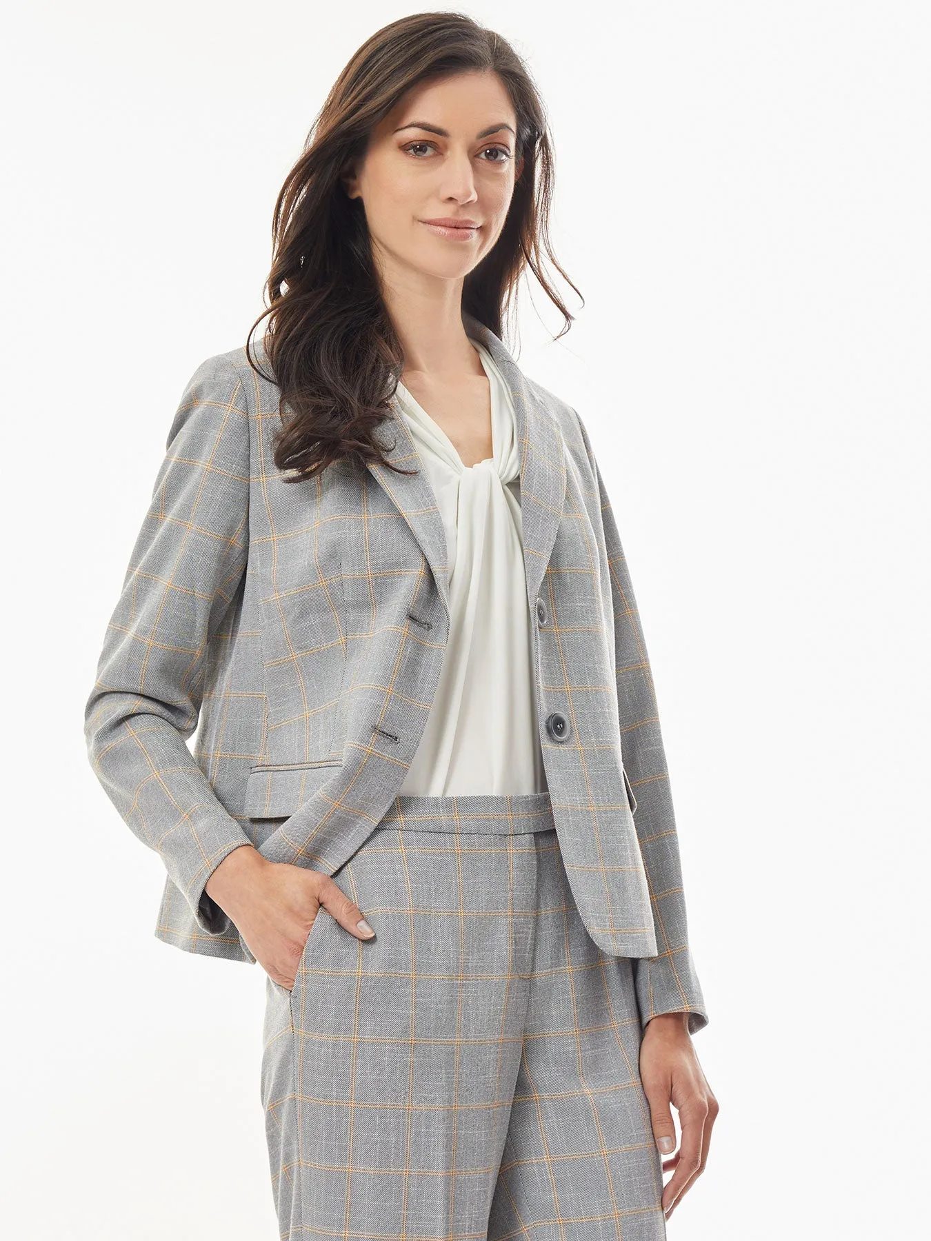 June Jacket, Plaid