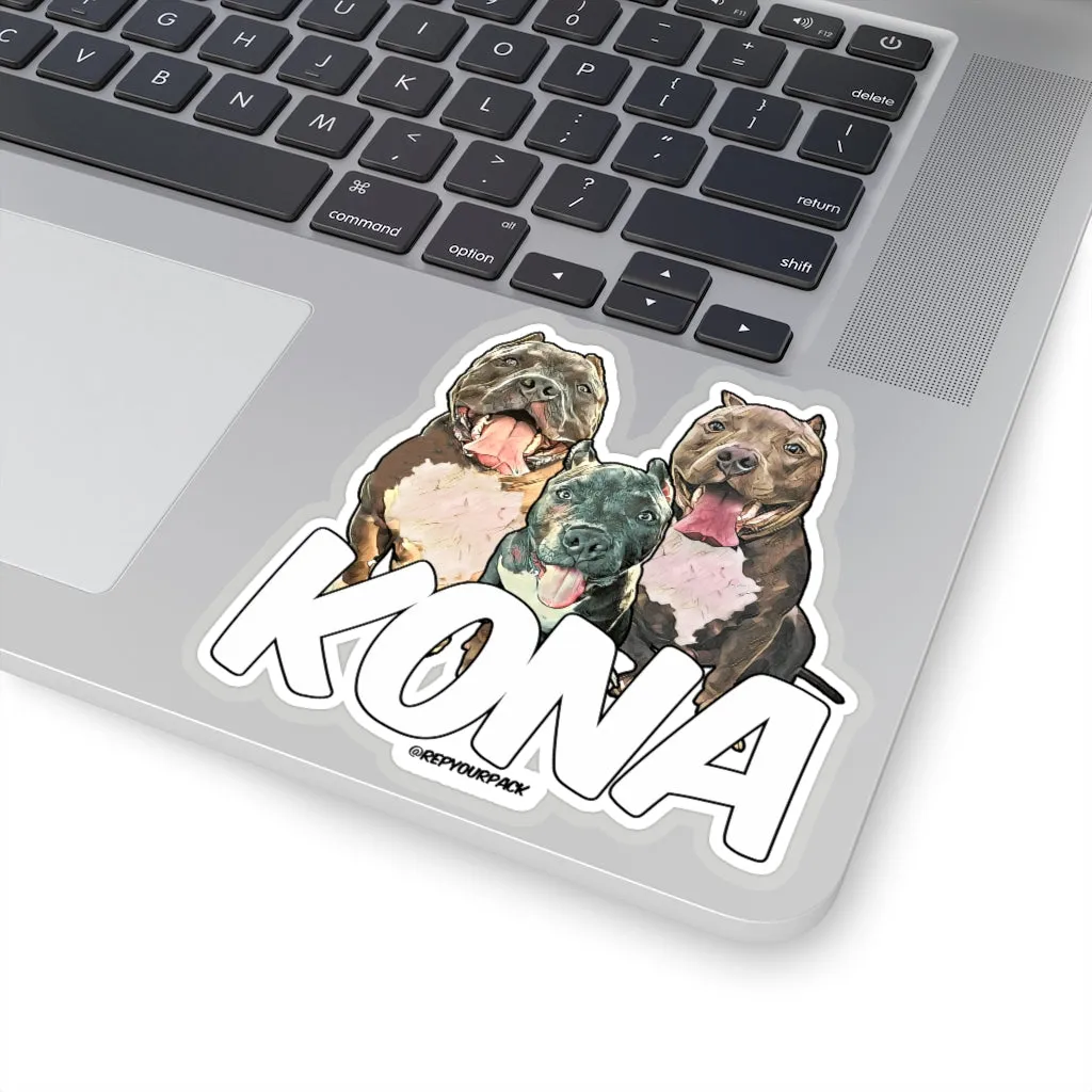 Kona 5 Stickers