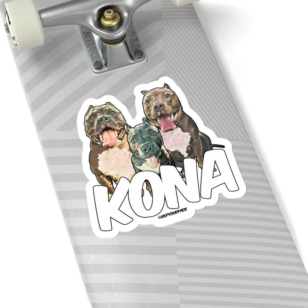 Kona 5 Stickers