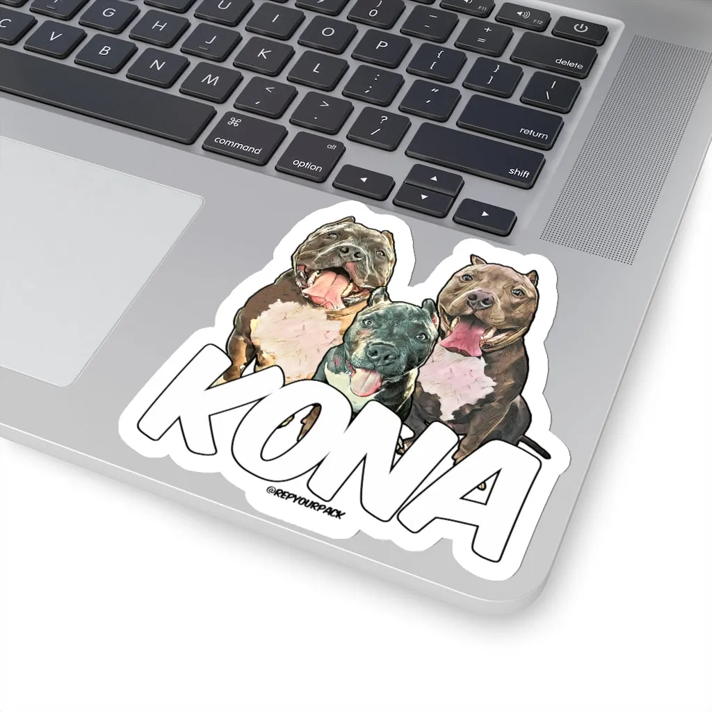 Kona 5 Stickers