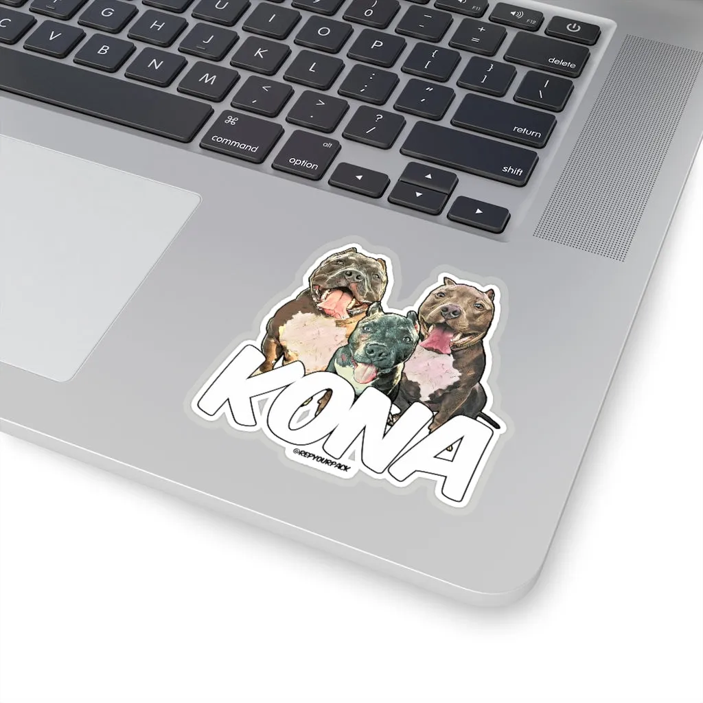 Kona 5 Stickers