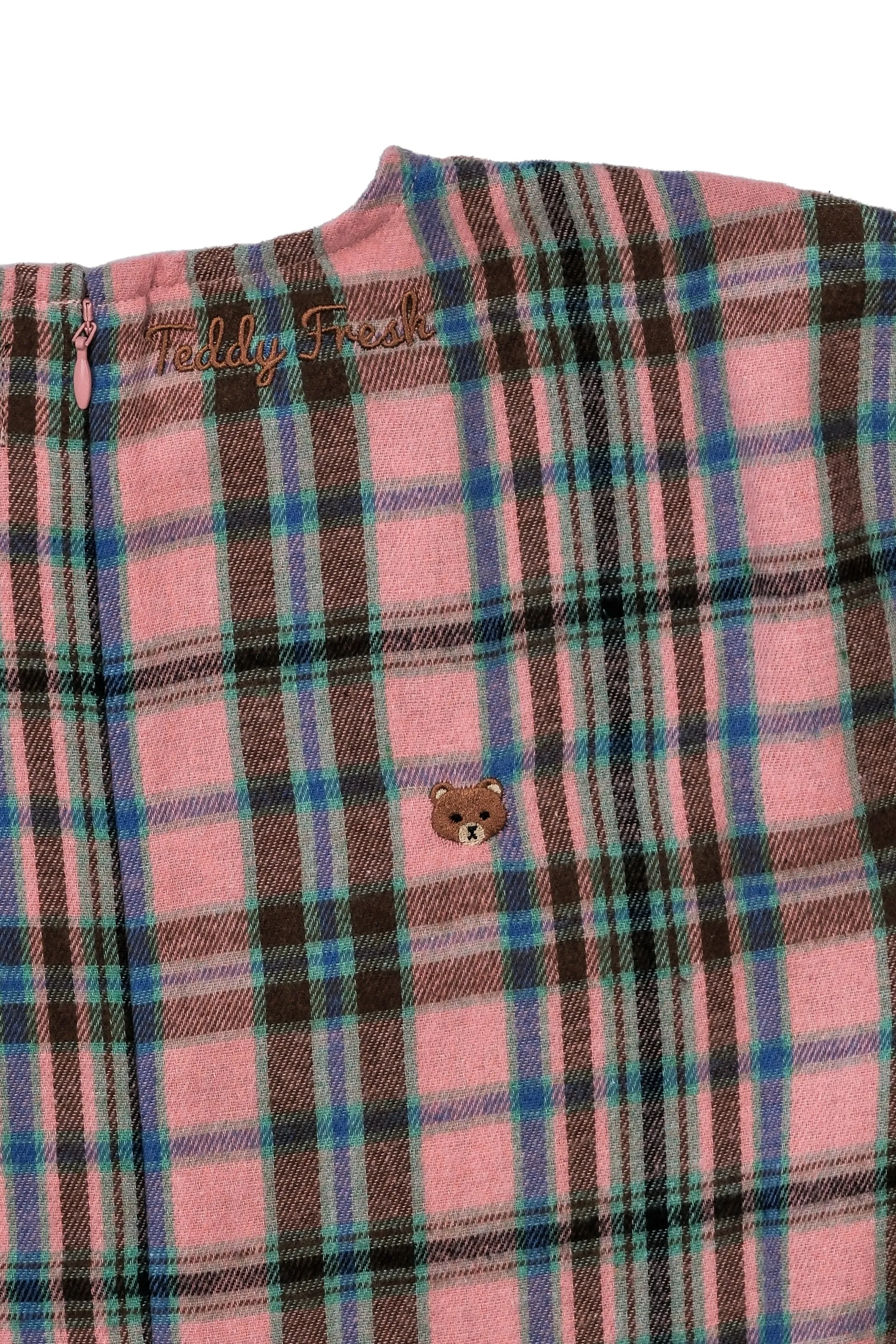 Little Bears Plaid Dress