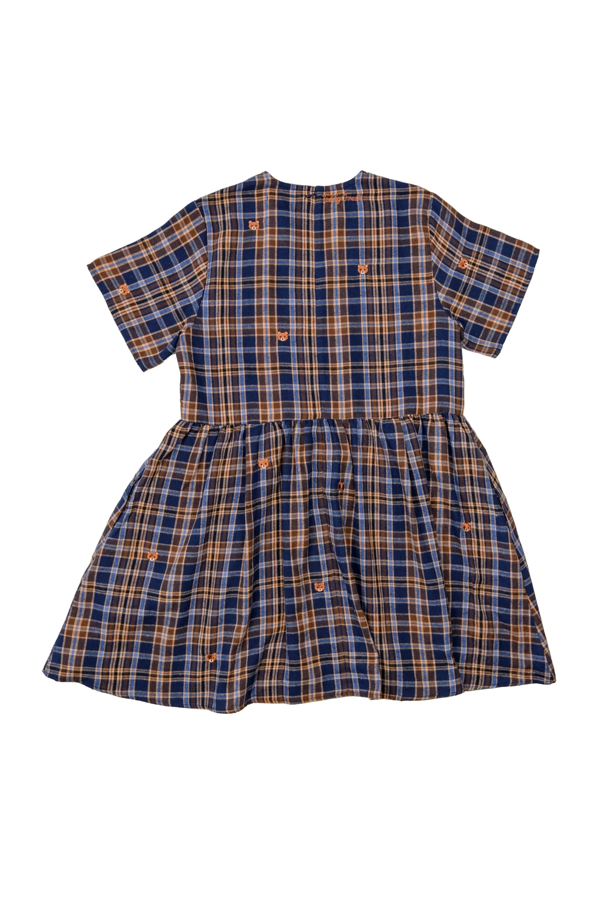 Little Bears Plaid Dress