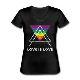 Love Is Love V-Neck Tee