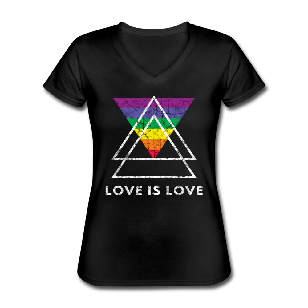 Love Is Love V-Neck Tee