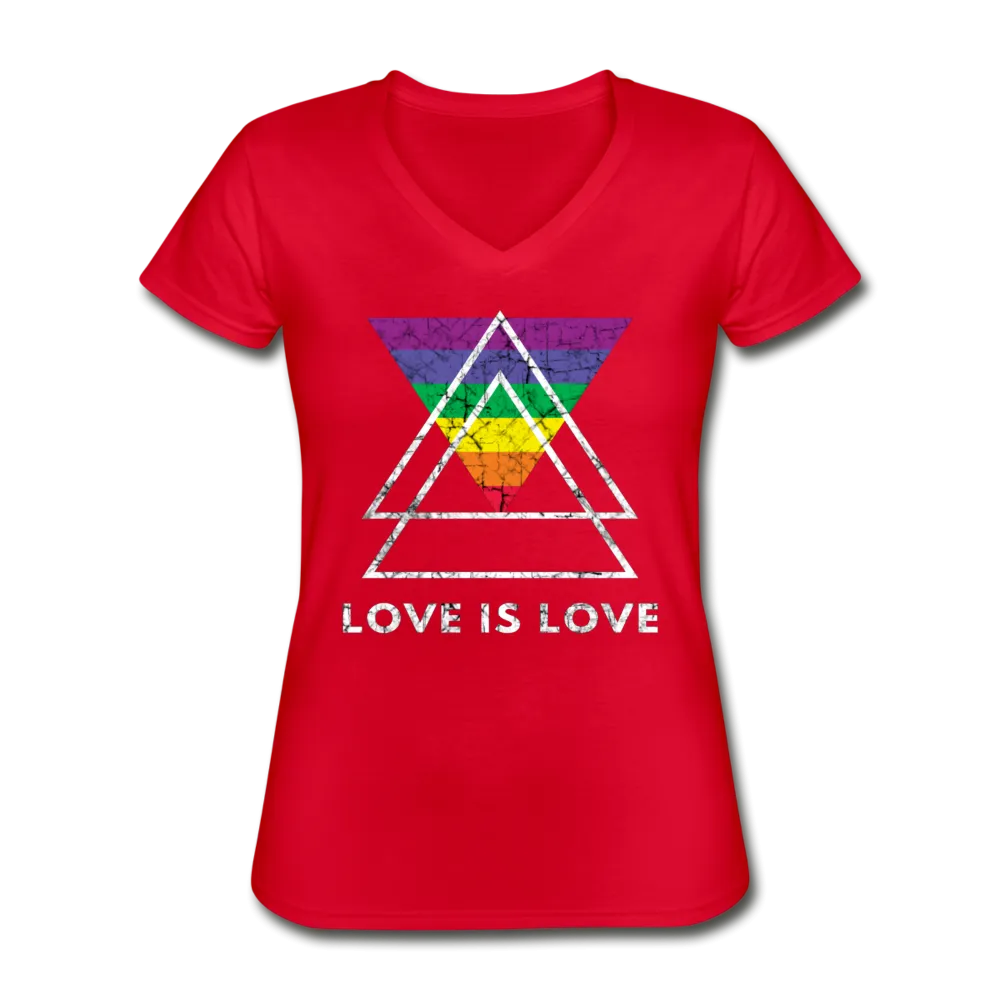 Love Is Love V-Neck Tee