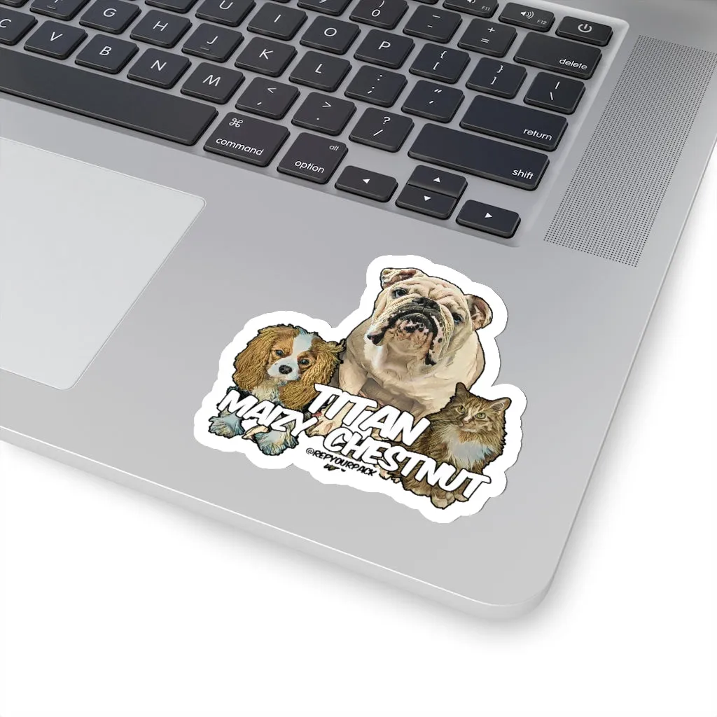 Maizy Titan Chestnut Stickers