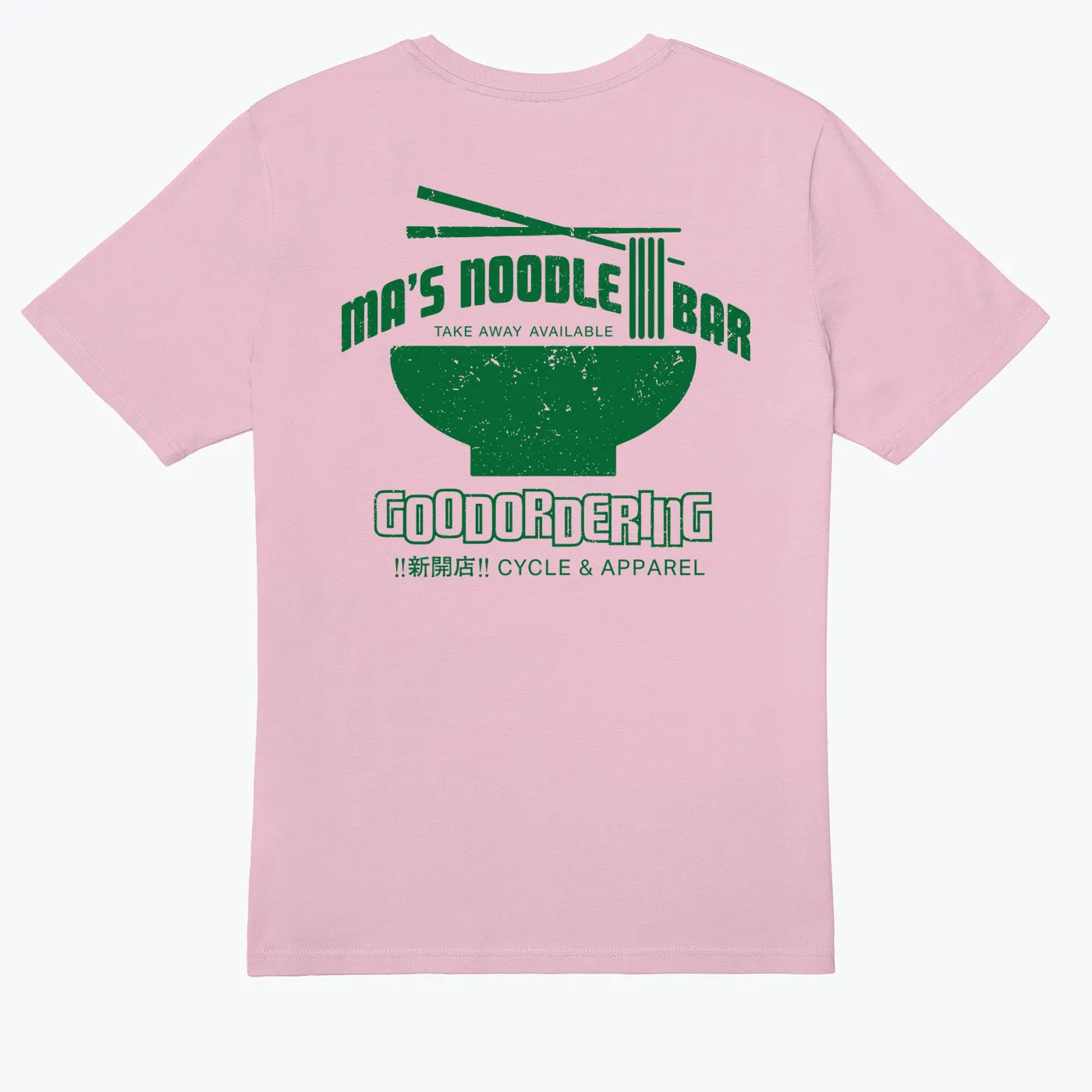 Ma's Noodle House T-shirt Adults Pink